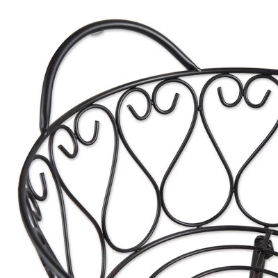 Best deal π₯° Zingz & Thingz 9.25" Indoor/Outdoor Iron 2-Tier Plant Stand Black - Zings & Thingz π 4 Best deal π₯° Zingz & Thingz 9.25" Indoor/Outdoor Iron 2-Tier Plant Stand Black - Zings & Thingz π - Image 2