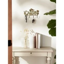 Wholesale 😍 Zingz & Thingz Zingz & Thingz 2.13" Indoor/Outdoor Garden Wall Hook Cast Iron Plant Stand Brown 👍 -Planters Sales Store unnamed file 1062