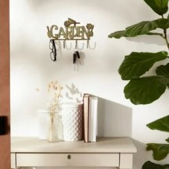 Wholesale 😍 Zingz & Thingz Zingz & Thingz 2.13" Indoor/Outdoor Garden Wall Hook Cast Iron Plant Stand Brown 👍 -Planters Sales Store unnamed file 1063