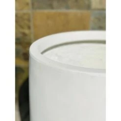 New 🔔 Rosemead Home & Garden, Inc. 21.7" Lightweight Concrete Outdoor Bowl Planter Pure White - Rosemead Home & Garden, Inc. 🌟 -Planters Sales Store unnamed file 1150
