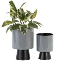 Best reviews of 😉 Modern Metal Planter - Olivia & May Red 😀
