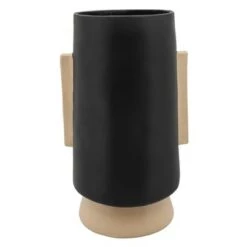 Brand new ⭐ Sagebrook Home 22" Angry Comic Face Resin Planter Black 🎉 -Planters Sales Store unnamed file 1180