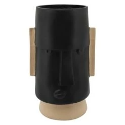 Brand new ⭐ Sagebrook Home 22" Angry Comic Face Resin Planter Black 🎉 -Planters Sales Store unnamed file 1182