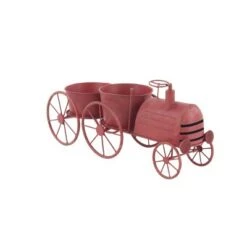 Best reviews of 🛒 Olivia & May 10" Rustic Iron Train Novelty Planter Red - Olivia & May 🔔 -Planters Sales Store unnamed file 1192