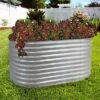 Best Sale ๐ Sunnydaze Decor Sunnydaze Large Oval Steel Raised Garden Bed - Stand-Up Height - 62.5" W x 32" H - Silver ๐ 1 Best Sale ๐ Sunnydaze Decor Sunnydaze Large Oval Steel Raised Garden Bed - Stand-Up Height - 62.5" W x 32" H - Silver ๐ -Planters Sales Store unnamed file 120