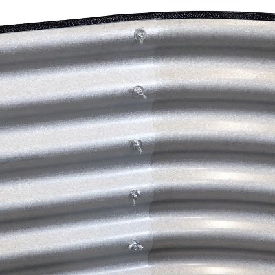 Best Sale ๐ Sunnydaze Decor Sunnydaze Large Oval Steel Raised Garden Bed - Stand-Up Height - 62.5" W x 32" H - Silver ๐ 3 Best Sale ๐ Sunnydaze Decor Sunnydaze Large Oval Steel Raised Garden Bed - Stand-Up Height - 62.5" W x 32" H - Silver ๐ - Image 2