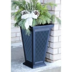 Wholesale 😍 FCMP Outdoor 24" Casablanca Self Watering Freestanding Pedestal Home Planter Set ❤️ -Planters Sales Store unnamed file 1227