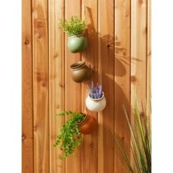 Best Sale 🎉 Zingz & Thingz Zingz & Thingz 23" Indoor/Outdoor Garden Dangling Terracotta Mini Pots Neutrals ⌛ -Planters Sales Store unnamed file 1294