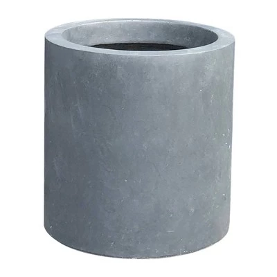 Brand new ๐งจ Modern Cylindrical Lightweight Concrete Outdoor Planter Charcoal - Rosemead Home & Garden, Inc. ๐ 4 Brand new ๐งจ Modern Cylindrical Lightweight Concrete Outdoor Planter Charcoal - Rosemead Home & Garden, Inc. ๐ - Image 2