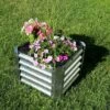 Wholesale 🔥 Sunnydaze Decor Sunnydaze Outdoor Lawn and Garden Galvanized Steel Square Raised Vegetable Garden or Flower Bed Planter Kit - 22" - Silver ✨ -Planters Sales Store unnamed file 135