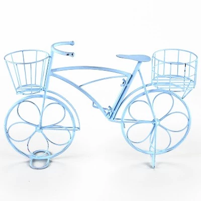 Brand new ๐ The Lakeside Collection Lakeside Vintage Metal Bike Double-Planter Stand with Distressed Finish ๐งจ 5 Brand new ๐ The Lakeside Collection Lakeside Vintage Metal Bike Double-Planter Stand with Distressed Finish ๐งจ - Image 3