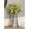 Best Sale 👏 Olivia & May Rectangular Galvanized Metal Watering Jug Planter Gray - Olivia & May 🥰 -Planters Sales Store unnamed file 1379