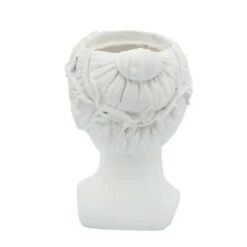 Top 10 🥰 Sagebrook Home Lady Head Resin Planter White ⌛ -Planters Sales Store unnamed file 1395