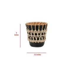 Brand new 🧨 Foreside Home & Garden Rattan Woven Planter - Foreside Home and Garden 🧨 -Planters Sales Store unnamed file 1420