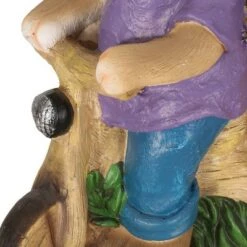 Promo 😀 Biddle Outdoor Decorative Rabbit Planter Brown/Blue - Christopher Knight Home 😀 -Planters Sales Store unnamed file 1435