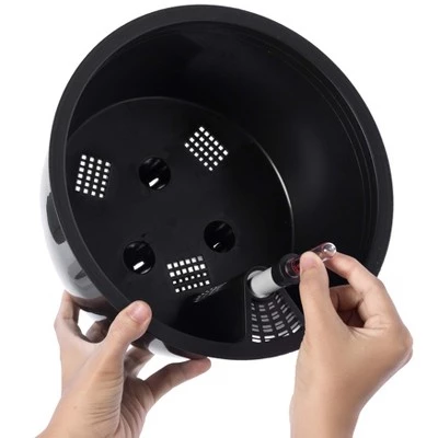 Buy ✔️ Gardenised 10" Self Watering Bronze Hanging Basket Flower Planter 🤩 9 Buy ✔️ Gardenised 10" Self Watering Bronze Hanging Basket Flower Planter 🤩 - Image 7