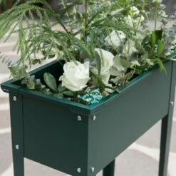 Budget 👏 Gardenised Green Freestanding Raised Garden Bed Rectangular Flower Planter 🛒 14 Budget 👏 Gardenised Green Freestanding Raised Garden Bed Rectangular Flower Planter 🛒 -Planters Sales Store unnamed file 1449