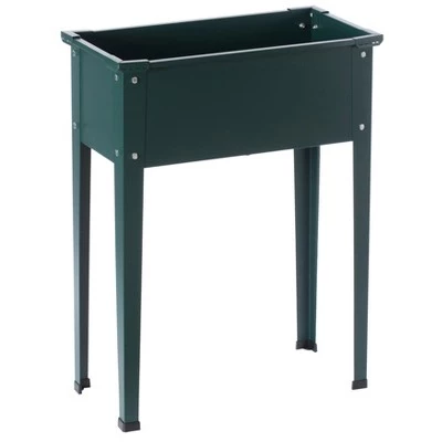 Budget 👏 Gardenised Green Freestanding Raised Garden Bed Rectangular Flower Planter 🛒 10 Budget 👏 Gardenised Green Freestanding Raised Garden Bed Rectangular Flower Planter 🛒 - Image 8