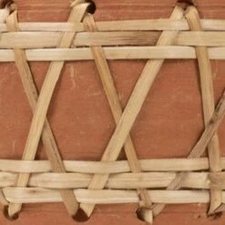 Budget 😀 Natural Terracotta and Woven Rattan Planter - Foreside Home & Garden 👍 -Planters Sales Store unnamed file 1496