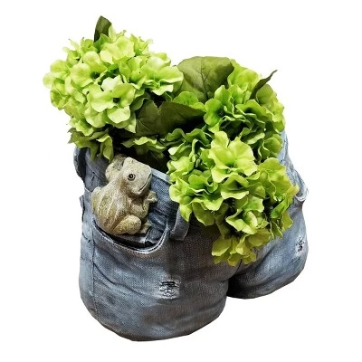 Best reviews of 🌟 Short Rugged 👖 Jeans Flower Planter With Pocket Frog Design - Alpine Corporation 😍 4 Best reviews of 🌟 Short Rugged 👖 Jeans Flower Planter With Pocket Frog Design - Alpine Corporation 😍 - Image 2
