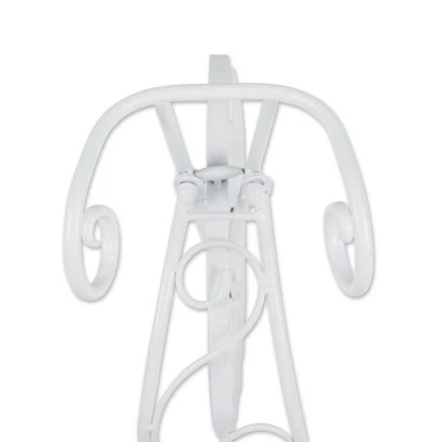 Wholesale ⭐ Zingz & Thingz 11.2" Indoor/Outdoor Iron Bicycle Planter White - Zings & Thingz 🛒 7 Wholesale ⭐ Zingz & Thingz 11.2" Indoor/Outdoor Iron Bicycle Planter White - Zings & Thingz 🛒 - Image 5