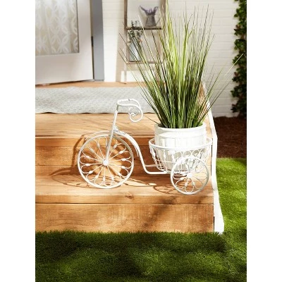 Wholesale ⭐ Zingz & Thingz 11.2" Indoor/Outdoor Iron Bicycle Planter White - Zings & Thingz 🛒 11 Wholesale ⭐ Zingz & Thingz 11.2" Indoor/Outdoor Iron Bicycle Planter White - Zings & Thingz 🛒 - Image 9