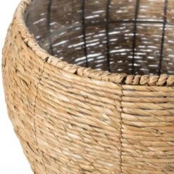 Cheap 🎁 Vintiquewise Woven Round Flower Pot Planter Basket with Leak-Proof Plastic Lining ✔️ -Planters Sales Store unnamed file 1547