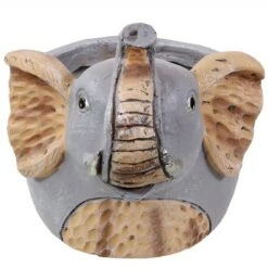 Coupon 🤩 Sunnydaze Decor Sunnydaze Elsie the Elephant Planter Statue - Indoor/Outdoor Decorative Figurine - 8.5" ✨ -Planters Sales Store unnamed file 1559