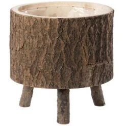 Hot Sale 🔔 Vintiquewise Wooden Stump Tree Log with Bark Planter Pot with Small Tree Branch Legs 🥰 9 Hot Sale 🔔 Vintiquewise Wooden Stump Tree Log with Bark Planter Pot with Small Tree Branch Legs 🥰 -Planters Sales Store unnamed file 1563