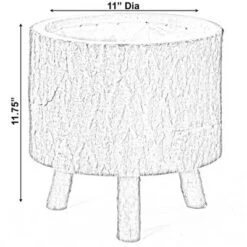 Hot Sale 🔔 Vintiquewise Wooden Stump Tree Log with Bark Planter Pot with Small Tree Branch Legs 🥰 10 Hot Sale 🔔 Vintiquewise Wooden Stump Tree Log with Bark Planter Pot with Small Tree Branch Legs 🥰 -Planters Sales Store unnamed file 1564
