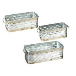 Hot Sale 🛒 Evergreen Aged Zinc 12 Pocket Metal Wall Planter ❤️ 15 Hot Sale 🛒 Evergreen Aged Zinc 12 Pocket Metal Wall Planter ❤️ -Planters Sales Store unnamed file 1602