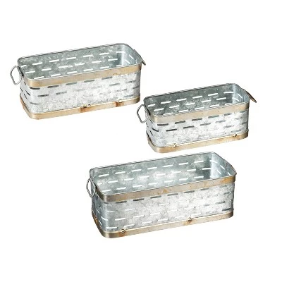 Hot Sale 🛒 Evergreen Aged Zinc 12 Pocket Metal Wall Planter ❤️ 8 Hot Sale 🛒 Evergreen Aged Zinc 12 Pocket Metal Wall Planter ❤️ - Image 6