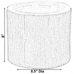 Budget 🤩 Vintiquewise Wooden Stump Tree Branch with Bark Succulent Planter Pot Flower Shelf 🎉 -Planters Sales Store unnamed file 1627