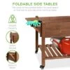 Coupon 🌟 Best Choice Products 57x20x33in Mobile Raised Garden Bed Elevated Wood Planter Box w/ Folding Side Tables - Brown 👏 -Planters Sales Store unnamed file 163