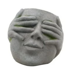 Cheap 😉 9" Resin Planter Gray - Sagebrook Home 🎁 -Planters Sales Store unnamed file 1655