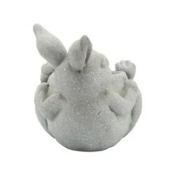 Cheapest ✨ Sagebrook Home 10" Resin Laying Bunny Planter Gray 🌟 -Planters Sales Store unnamed file 1671