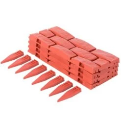 Wholesale ✨ Gardenised Outdoor Brick Stone Gate Lawn Edging Pack of 8, Red 👏 -Planters Sales Store unnamed file 1717