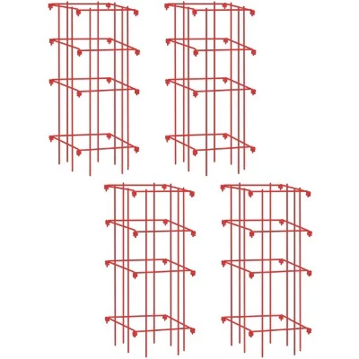 Flash Sale โญ Lifetime Tomato Cages, Heavy Gauge Garden Plant Support, Set of 4, 32" H Installed, Easy Fold for Storage - Gardener's Supply Company ๐ 6 Flash Sale โญ Lifetime Tomato Cages, Heavy Gauge Garden Plant Support, Set of 4, 32" H Installed, Easy Fold for Storage - Gardener's Supply Company ๐ - Image 5