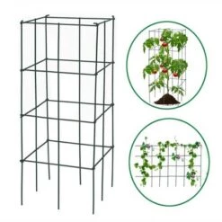 Flash Sale ๐ Costway 4 Pack Tomato Cages Garden Cages Stakes Plant Trellis 16'' x 16'' x 39'' ๐ 17 Flash Sale ๐ Costway 4 Pack Tomato Cages Garden Cages Stakes Plant Trellis 16'' x 16'' x 39'' ๐ -Planters Sales Store unnamed file 1812