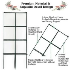 Flash Sale ๐ Costway 4 Pack Tomato Cages Garden Cages Stakes Plant Trellis 16'' x 16'' x 39'' ๐ 18 Flash Sale ๐ Costway 4 Pack Tomato Cages Garden Cages Stakes Plant Trellis 16'' x 16'' x 39'' ๐ -Planters Sales Store unnamed file 1813
