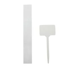 Hot Sale 🎉 Farmlyn Creek Set of 124 Pcs Green Metal Garden Plant Support Stakes with White Labels and Stickers for Patio & Outdoor, 15.75 x 2.5 in. 🥰 -Planters Sales Store unnamed file 1826