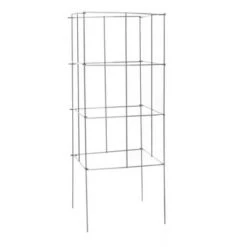 Outlet ❤️ 16" x 42" Heavy Duty Square Plant Support 5pk - Galvanized - Glamos Wire 🎉