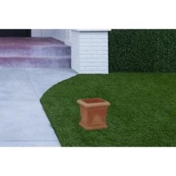 Hot Sale 👏 18'' X 18'' Square Dorchester Planter - Weathered Terracotta - Crescent Garden ⭐ -Planters Sales Store unnamed file 1849