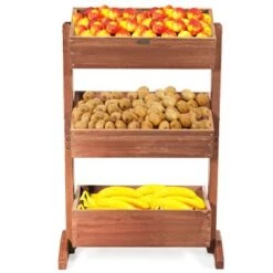 Coupon ✔️ Costway 3-Tier Raised Garden Bed Vertical Freestanding Elevated Planter Patio Balcony 🧨 -Planters Sales Store unnamed file 185