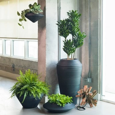 New ๐ 36" Daniel Bowl Planter - Black - Crescent Garden ๐ 4 New ๐ 36" Daniel Bowl Planter - Black - Crescent Garden ๐ - Image 2