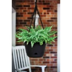 Top 10 ⌛ Lucca Self Watering Hanging Basket - Bloem Black 👏 -Planters Sales Store unnamed file 1862