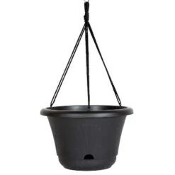 Top 10 ⌛ Lucca Self Watering Hanging Basket - Bloem Black 👏 -Planters Sales Store unnamed file 1863