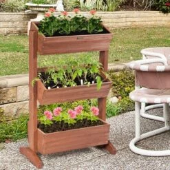 Coupon ✔️ Costway 3-Tier Raised Garden Bed Vertical Freestanding Elevated Planter Patio Balcony 🧨 -Planters Sales Store unnamed file 187