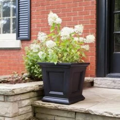 Promo ✨ 16" x 16" Fairfield Planter - Mayne Espresso ✔️ -Planters Sales Store unnamed file 1931