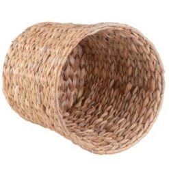 Best deal 🎉 Vintiquewise Natural Water Hyacinth Round Waste Basket - For Bathrooms, Bedrooms, or Offices ✨ -Planters Sales Store unnamed file 1945